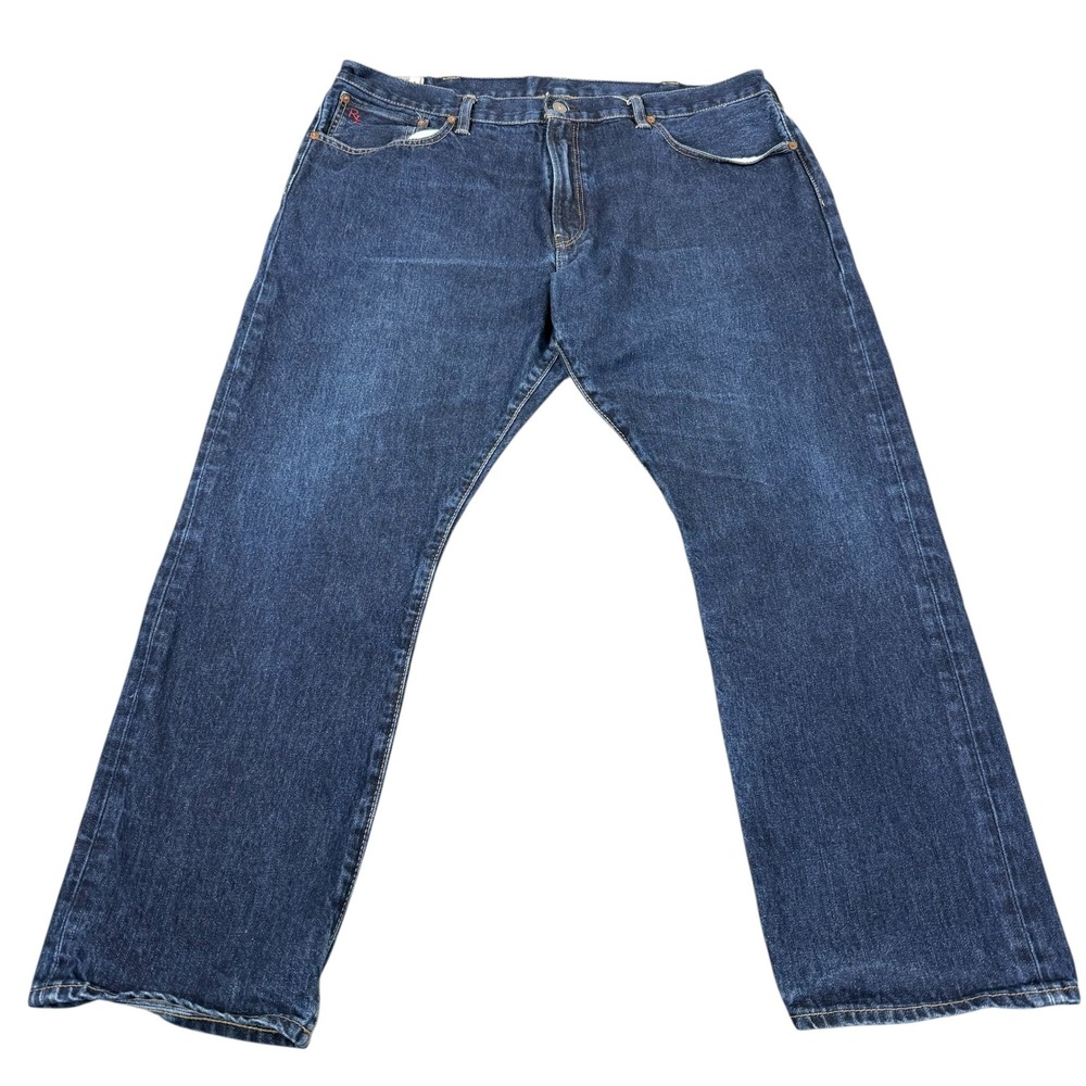 Polo Ralph Lauren Hampton Straight Jeans Mens 40x30 Blue Excellent Denim Pants